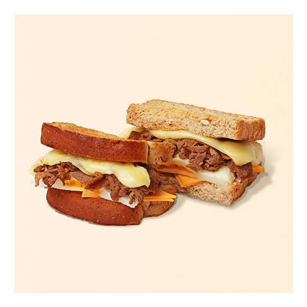 Grilled-beef Cheese Sandwich
